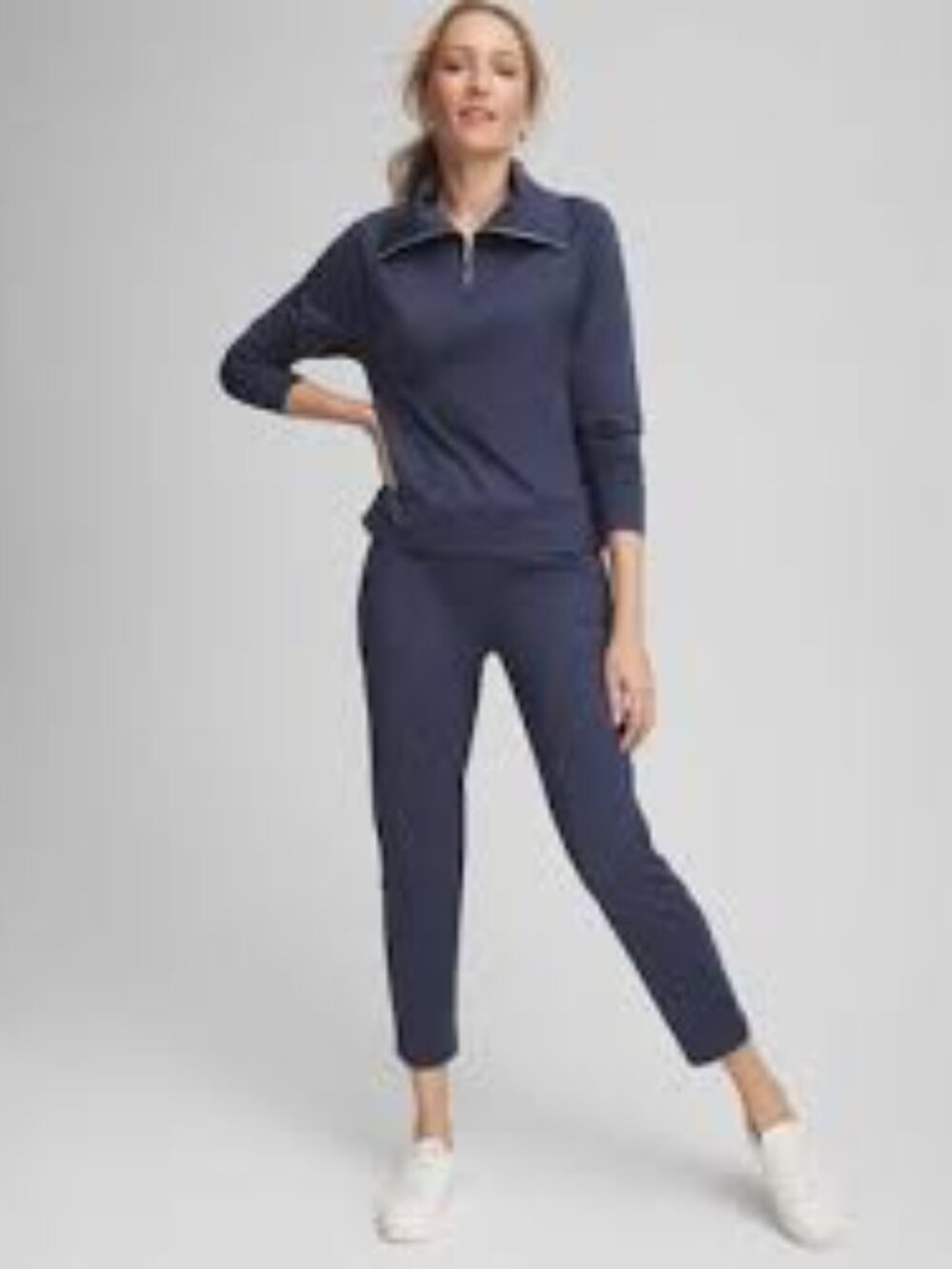 Zenergy® Cloud Half-Zip Pullover Top & Matching Joggers